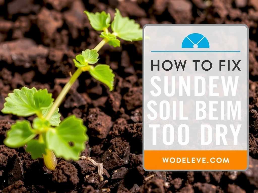 How to Fix Sundew Soil Being Too Dry