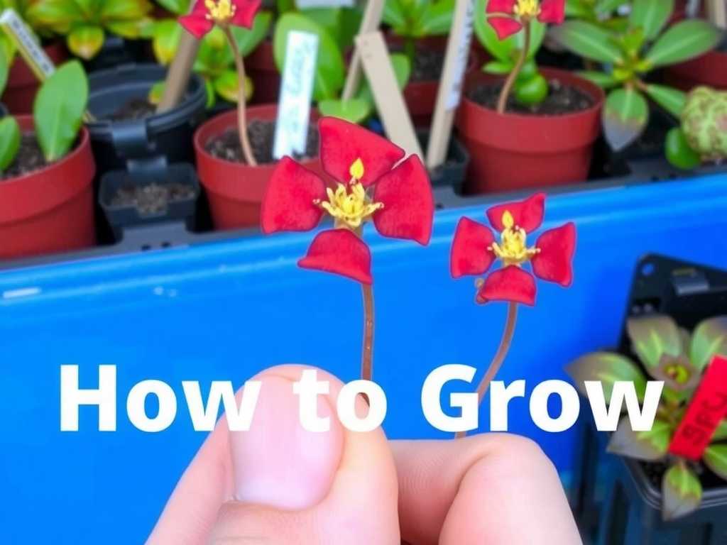 How to Grow Drosera Rotundifolia 'Red' (Cultivar)(1)