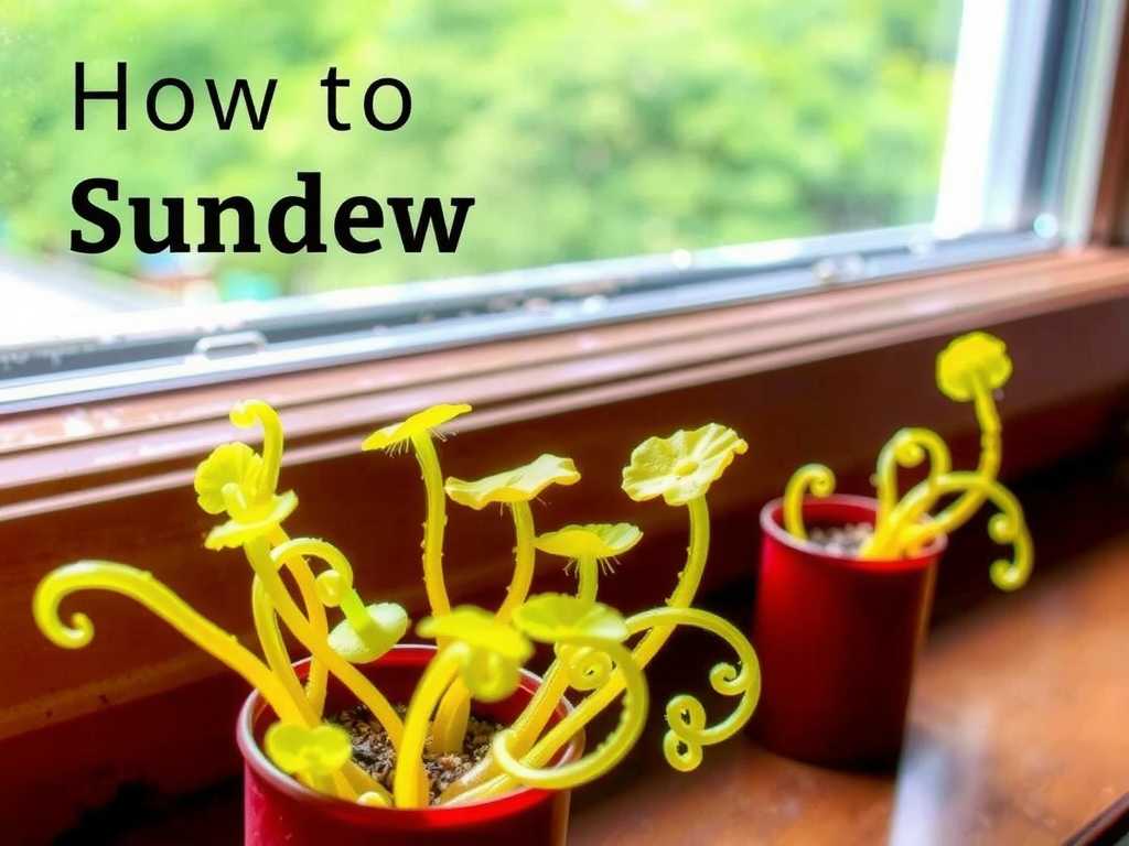 How to Grow Sundew in a Window Sill(1) How to Grow Sundew in a Window Sill(1)