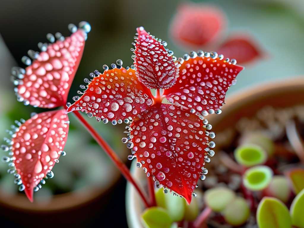 How to Stop Sundew Leaves From Over-Reddening How to Stop Sundew Leaves From Over-Reddening